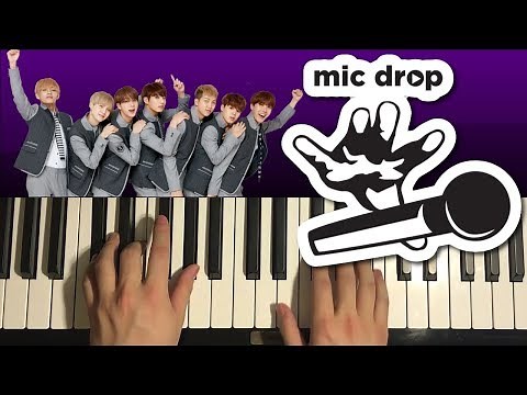 How To Play - BTS (방탄소년단) - MIC Drop (PIANO TUTORIAL LESSON)