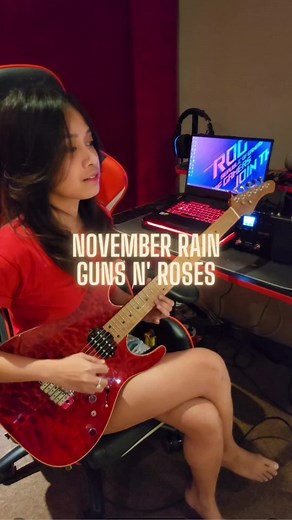 Cover Gitar November Rain - Guns N' Roses | SQOE x Valeton | Melodi Slash Indonesia
