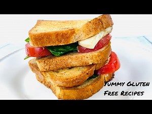 Mozzarella Cheese and Tomato Sandwich ❗️ Gluten Free Sandwich | How to Make Mozzarella Sandwich