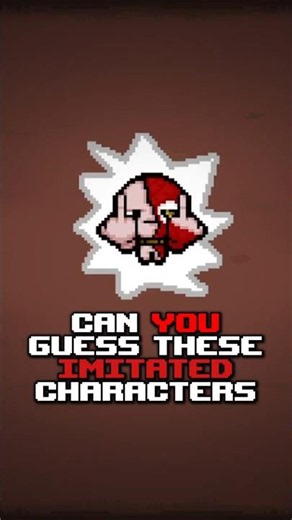 Will YOU Guess THESE Imitated CHARACTERS (FOUR) !? The Binding of Isaac Repentance