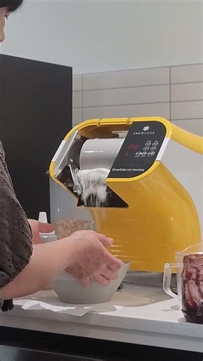 대패빙수 눈꽃빙수 만드는기계