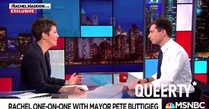Rachel Maddow and Pete Buttigieg exchange powerful coming out stories in moving interview - Queerty