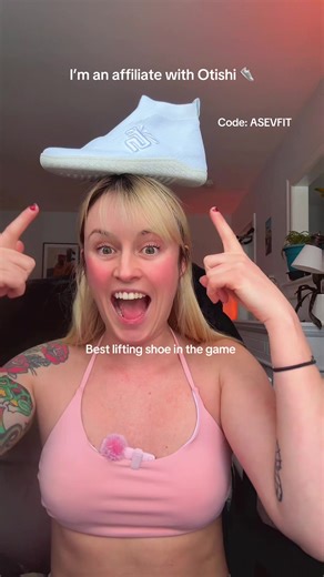 I swear by @Otishi - they are the best flat bottom, wide toe box, lightweight, flexible and comfortable lifting shoes I’ve ever owned! Code: AsevFit for 15% off #liftingshoes #gymshoes #gymtok #shoe #otishi