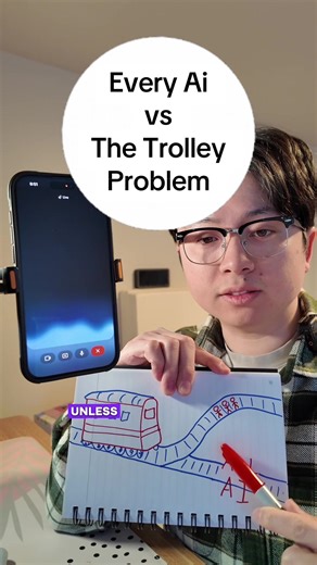 Every ai versus the trolley problem (3 people vs Ai) 2026 | ai robots