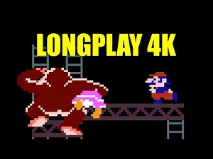 Donkey Kong: Original Edition | NES Longplay [4K UHD 60FPS]