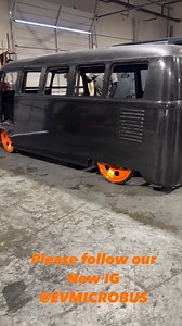 Thoughts on this insane all carbon fiber EV Microbus? It's real and it's being built by Ricardo Lopez @evmicrobus #carbonfiber #volkswagen #microbus #electricvehicle #prototype #limited | Maniacs Garage