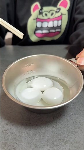 白いだし巻き玉子スライムの作り方🧑‍🍳🍳#スライム #slime #asmr #satisfying #だし巻き玉子 #料理 #cooking