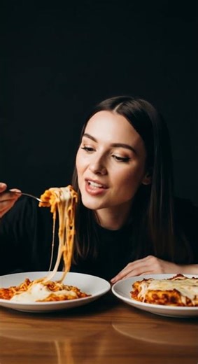 CHEESY LASAGNA + CREAMY PASTA | ASMR EATING | Ultimate Comfort Food #foodie #asmr #pastalove