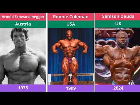 All Mr. Olympia Winners (1965–2024) 🏆 Every Champion in Bodybuilding History