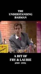 Classic Fry & Laurie this. Wordplay. Farce. Sublime and ridiculous. As a writer I’m a sucker for a well-crafted sketch. And this is perfectly formed and expertly delivered. #ClassicComedy #ComedySketch #HughLaurie | Adrian Mackinder