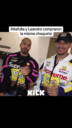 Altafulla y Leandro compraron la misma chaqueta