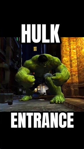 HULK APPEARS !! - Incredible Hulk #hulk #intro #game
