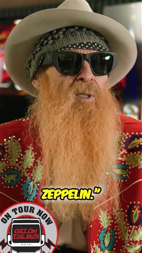 Billy Gibbons Followed LED ZEPPELIN and Got "LA GRANGE" #zztop #billygibbons #getonthebus #rocknroll