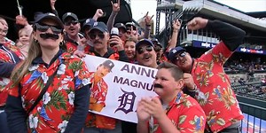 A group of Tigers fans convened for their ninth annual Magnum, P.I. Day