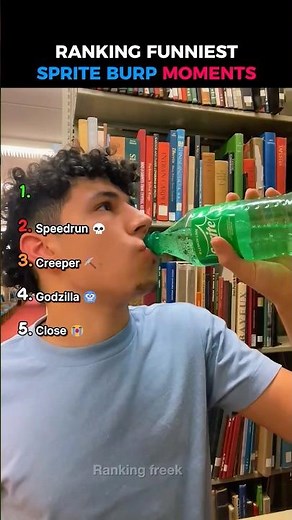 Ranking Funniest Sprite Burp Challenge Moments 😭🥀