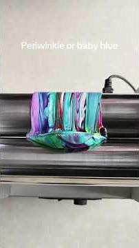 Periwinkle or baby blue #colormixing #satisfying #oddlysatisfying