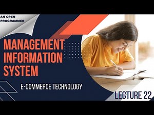 E-Commerce technology | AI, Cloud | Management Information System | MIS | Lecture 22 |With Notes PDF
