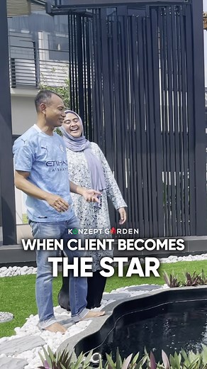 😆 Our poor client got “caught” by the content team — they love pulling clients into acting for our videos! . But look at the smiles… laughter, joy, and happy moments together in the garden 🌿✨ Isn’t it wonderful to create new memories with Konzept Garden in a space this beautiful? | Konzept Garden