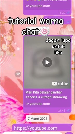 tutorial warna chat selamat mencoba like 🍥👍🏻