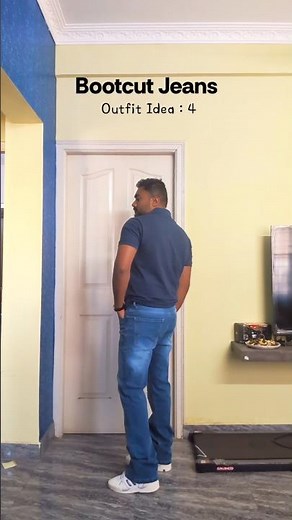 Bootcut Jeans Outfit Ideas #bootcutjeans #menafashion #greymanfashion