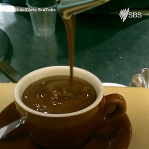 43K views · 464 reactions | Italy's decadently thick version of hot chocolate puts Australia's to shame... | SBS Australia | Facebook