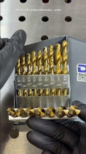 Titanium HSS Jobber Drill Bit Set - 29pc by DrillBitWarehouse