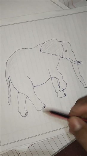 Day 2 new artists The Elephant #artwork #artist #shortsfeed