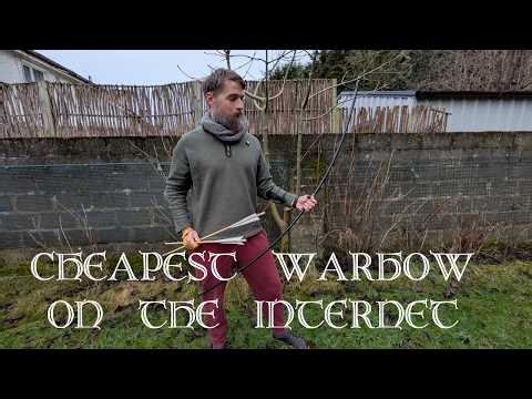 I test the cheapest warbow on the internet