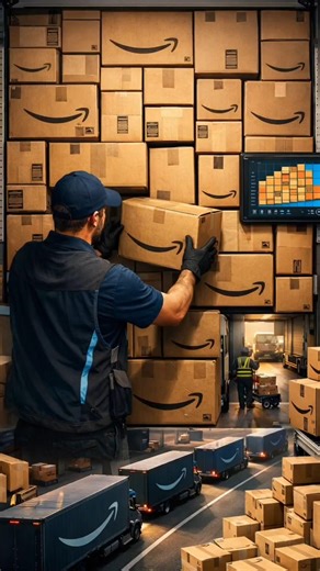 The Tetris Secret: How Amazon Fits Everything in One Truck 📦🚚