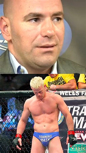 MnC on Instagram: "The Incident // 14 years ago At UFC 133, fighter Dennis Hallman famously wore a very small, blue "Training Mask" brand Speedo during his fight against Brian Ebersole. The choice of attire was highly controversial and quickly became a viral moment in MMA history. In his interview with @kbheat , UFC CEO Dana White didn't hold back his frustration. Dana questioned how Hallman's corner or any UFC official allowed him to walk out in such minimal clothing. White revealed he gave Bri