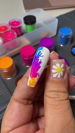 Nail Art Tutorial: Splatter Paint Technique