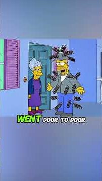 To win the mascot competition, Homer invented the Springfield Spring #simpsons #cartoon #funny