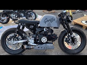 Honda Monkey Custom Cafe Racer by K Speed Customs Thailand the Gorilla Monkey Café Racer Modified .
