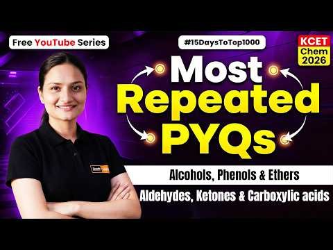 😱 KCET Chemistry LIVE Important Questions | 2 Chapters in One Shot #15DaysToTop1000 #15dayschallenge