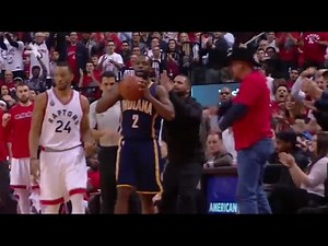 Drake Claps Into Indiana Pacers Player Ear After Turnover | NBA Funny Moment
