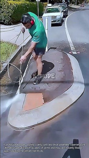 Satisfying Power Washing Compilation #worker #process #machinery #education #clean
