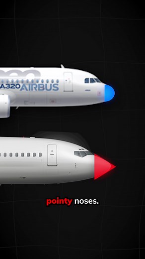 How to Tell #Boeing and #Airbus Airplanes Apart | #aviation #airplane #planespotting #pilottok #pilot