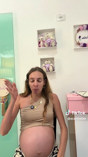 Organizando laços para o enxoval do bebé