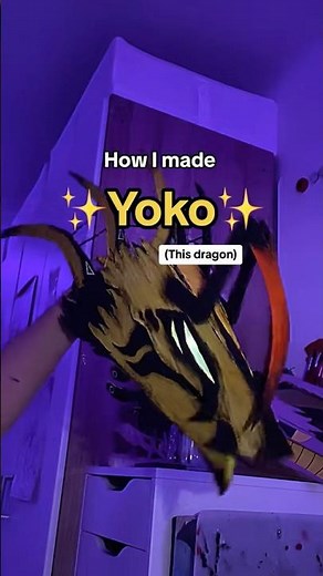 Another showcase on how I make dragon puppets;) #dragonpuppets #tutorial #howto #showcase #dragon