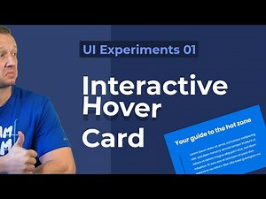 Build an Interactive UI Card - UI Experiments #1