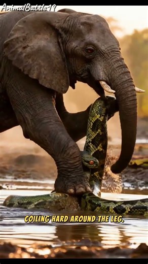 Elephant Goes Berserk! Giant Snake Thrown Without Mercy 😱🐘🐍