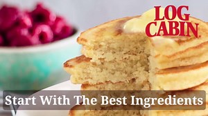 Log Cabin All Natural Table Syrup, 22 FL OZ