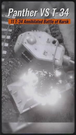 Battle of Kursk - Panzer V Panthers VS T-34 Tanks World War 2 Tank Battles