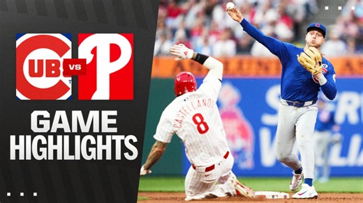 Cubs vs. Phillies Highlights