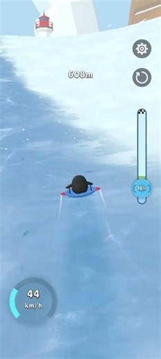 Sled Surfers - Level 1 - Free Mobile Game - Gameplay