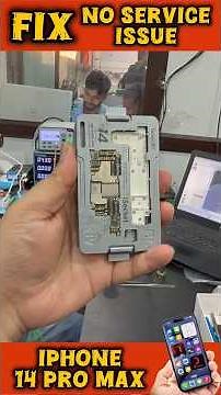 How to Fix No Service Issue IPhone 14 Pro Max #iphone #mobile #viral #shorts #bunnypratap28