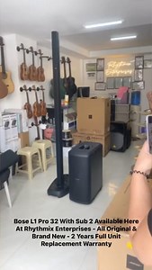 Bose L1 Pro 32 With Sub 2 Available Here At Rhythmix Enterprises - All Original & Brand New - 2 Years Full Unit Replacement Warranty | Rhythmix Enterprises