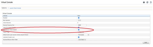 PowerEdge: No Video on Local VGA Port