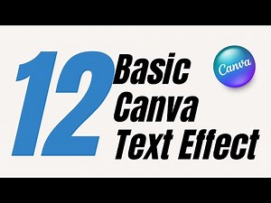 12 Basic Text Effects in Canva: Level Up Your Designs