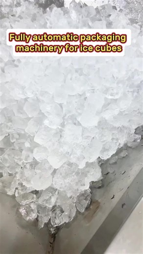 fully automatic packaging machine for ice cube #icepackingmachine #icepackagingmachine #icetubepackingmachine #icecubepackagingmachine #packagingmachine